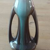 Glazed stoneware vase