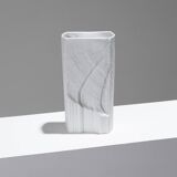 Vase en porcelaine texturée, 1980s