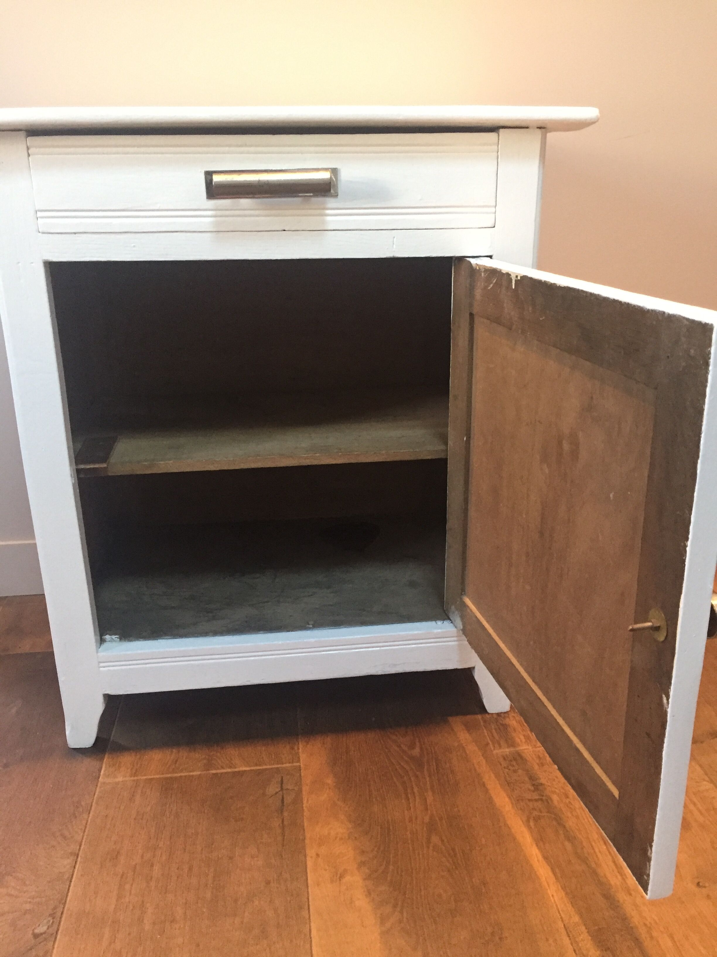 White Parisian buffet