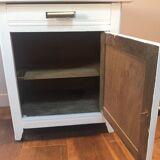 White Parisian buffet