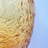 “Biches” crystal vase by Lalique – Amber