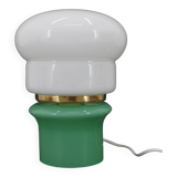 1960s Opaline Glass Table Lamp, Czechoslovakia