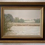 Landscape oil on canvas