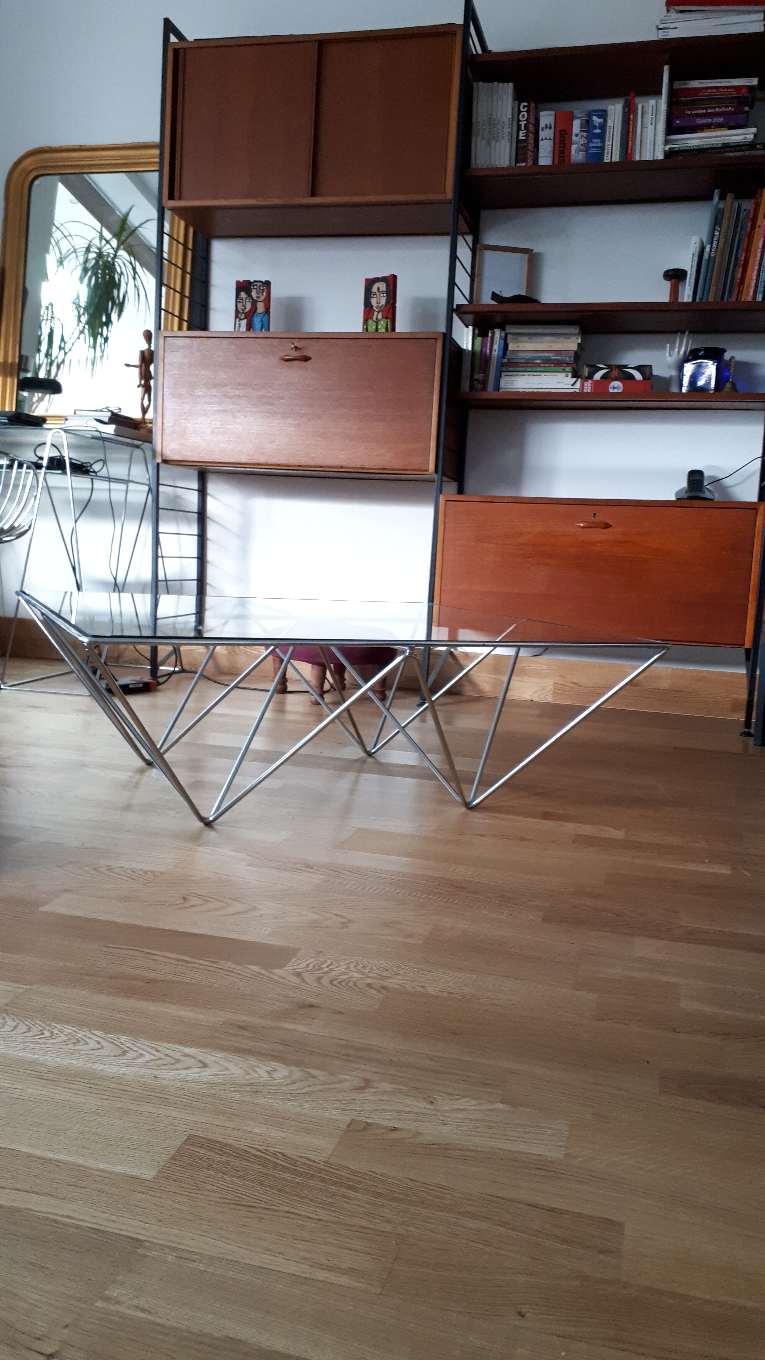 Coffee table design Italian 80s