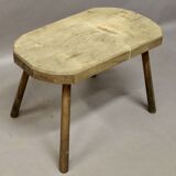 Brutalist Chestnut Table
