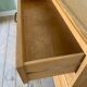 Commode vintage chêne 4 tiroirs