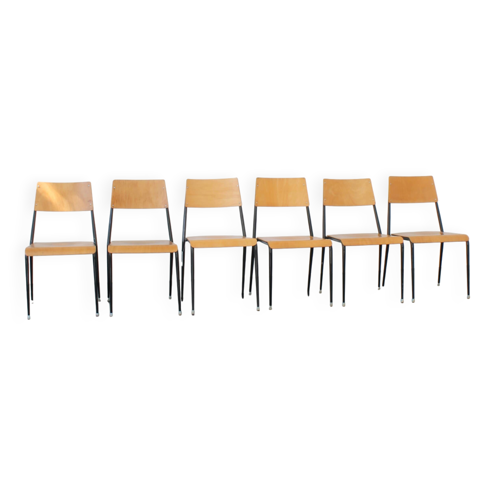 Chaise empilable par Sonett / Karl Fostel Sen.'s Erben