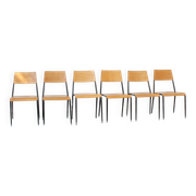 Chaise empilable par Sonett / Karl Fostel Sen.'s Erben