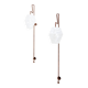 Pair of large patinated metal wall sconces by Mattia Bonetti 2009
