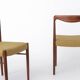 Set 5+1 Vintage Teak Dining Chair Set , 1970s German Lübke Style