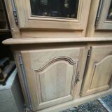 Library in natural solid cherry and ash