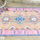 Pink and beige kilim rug 80 years – 186x127cm