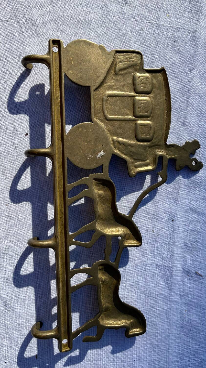 Accroche 4 torchons diligence vintage