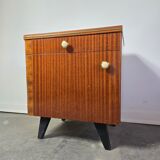 70s Mid Century Nightstand 1 of 2