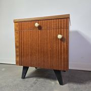 70s Mid Century Nightstand 1 of 2