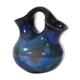 Blue double vase