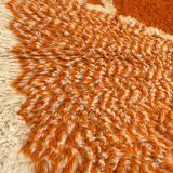 Handmade pure wool rug, size 150x250 cm.