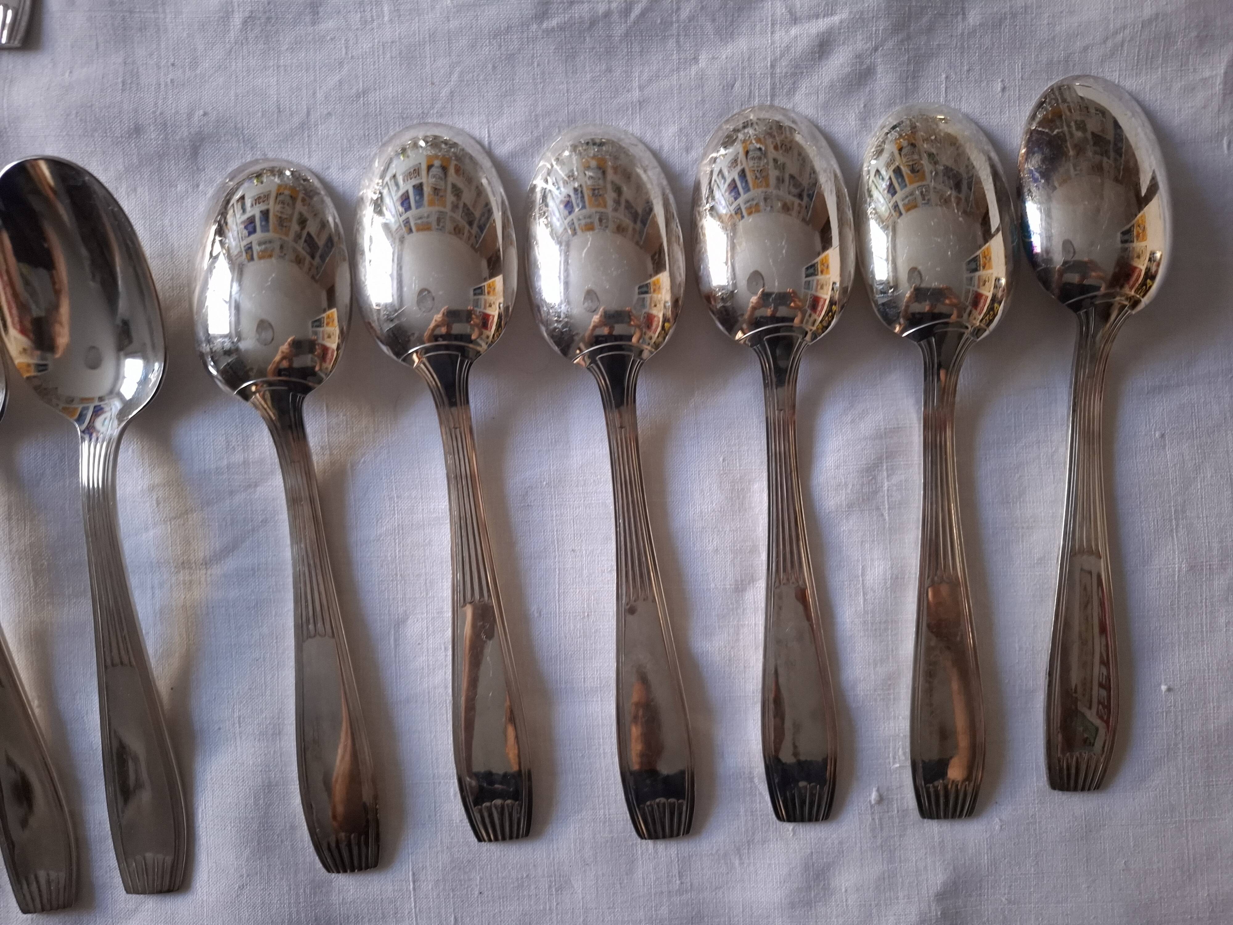 Alfemide christofle 49-piece cutlery set