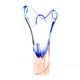 1960s organic modern vase, designed by J. Hospodka, Chribska Sklarna, Czechoslovakia