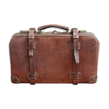 Leather suitcase - 20s