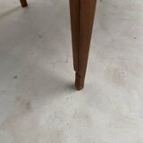 1900 solid walnut desk with two drawers