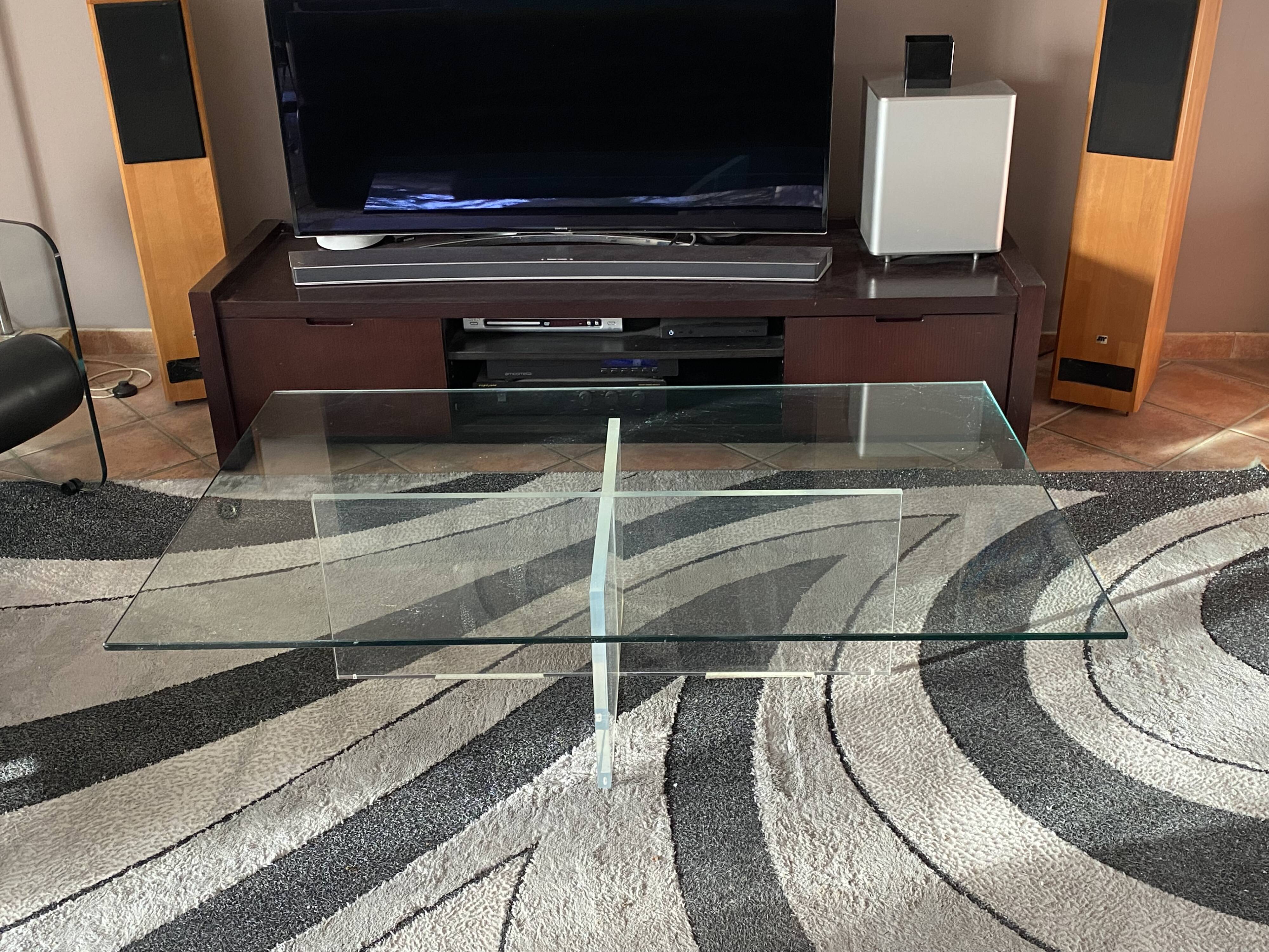 Roche Bobois coffee table. 1980. 135x86.