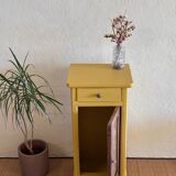 Yellow side table