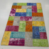 Tapis d'Orient "Patchwork" fin