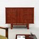 Brutalist Bar Cabinet in Oak, Belgium, 1970s