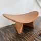Set of 3 Shoggi meditation stools by Alain Gaubert, 1980s.