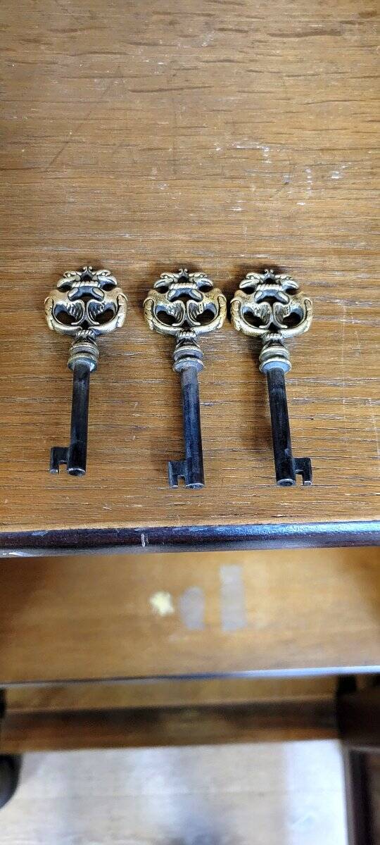 Empire mahogany three-door bookcase circa 1880-1900