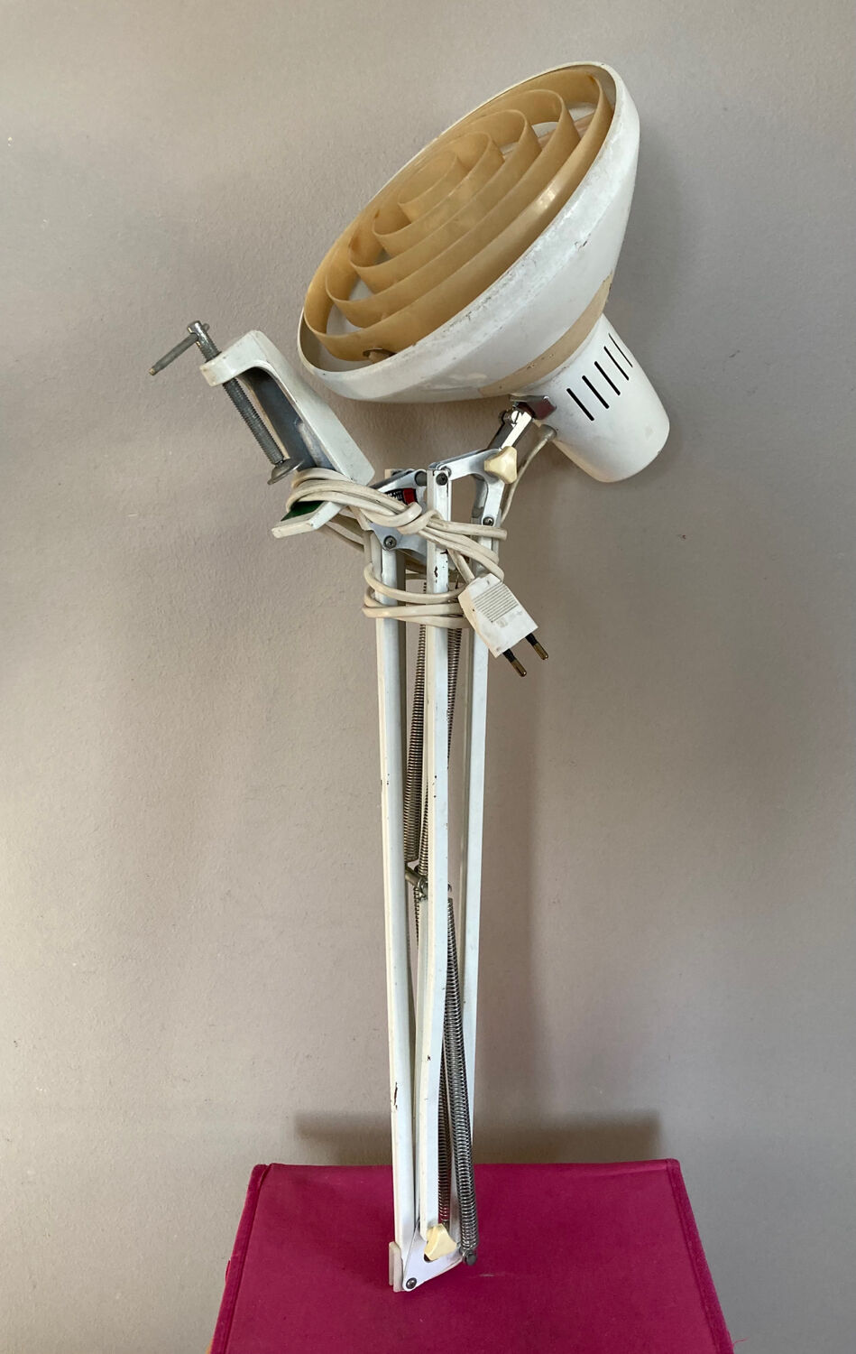 Workshop lamp or architect lamp LEDU type 2312 1970s