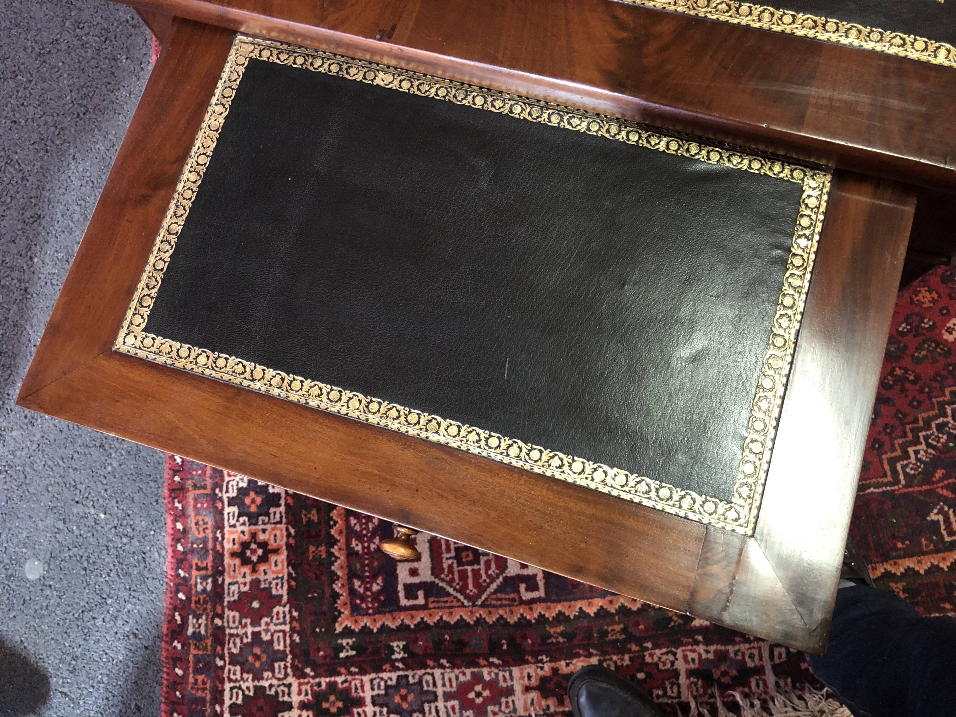 19th century pedestal desk