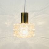 Large Mid-Century Bubble Glass Ceiling Light by H.Tynell for Limburg, 1960s