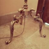 Louis XV-style tripod lamppost