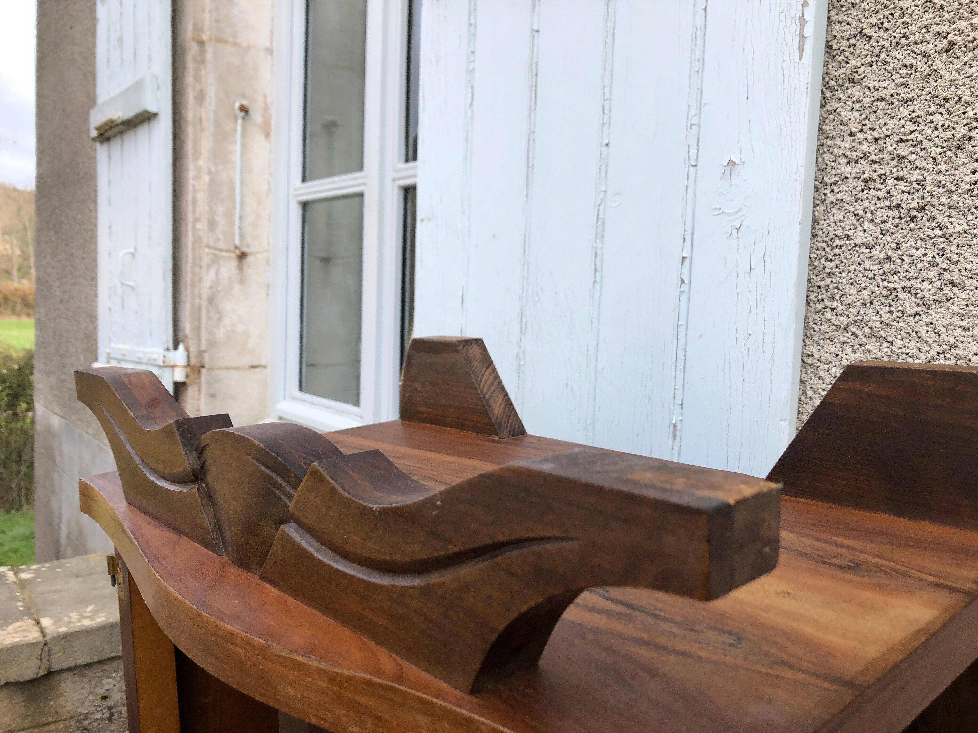 Pair of Art Deco bedside furniture