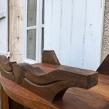 Pair of Art Deco bedside furniture