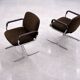 Vintage Mid-Century German Modern Office Chairs from Mauser, Set of 2