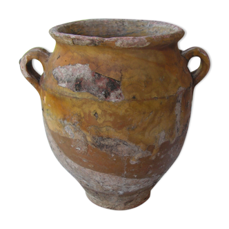 Old pot a confit yellow