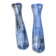 Carafes or vases (pair) hand blown glass