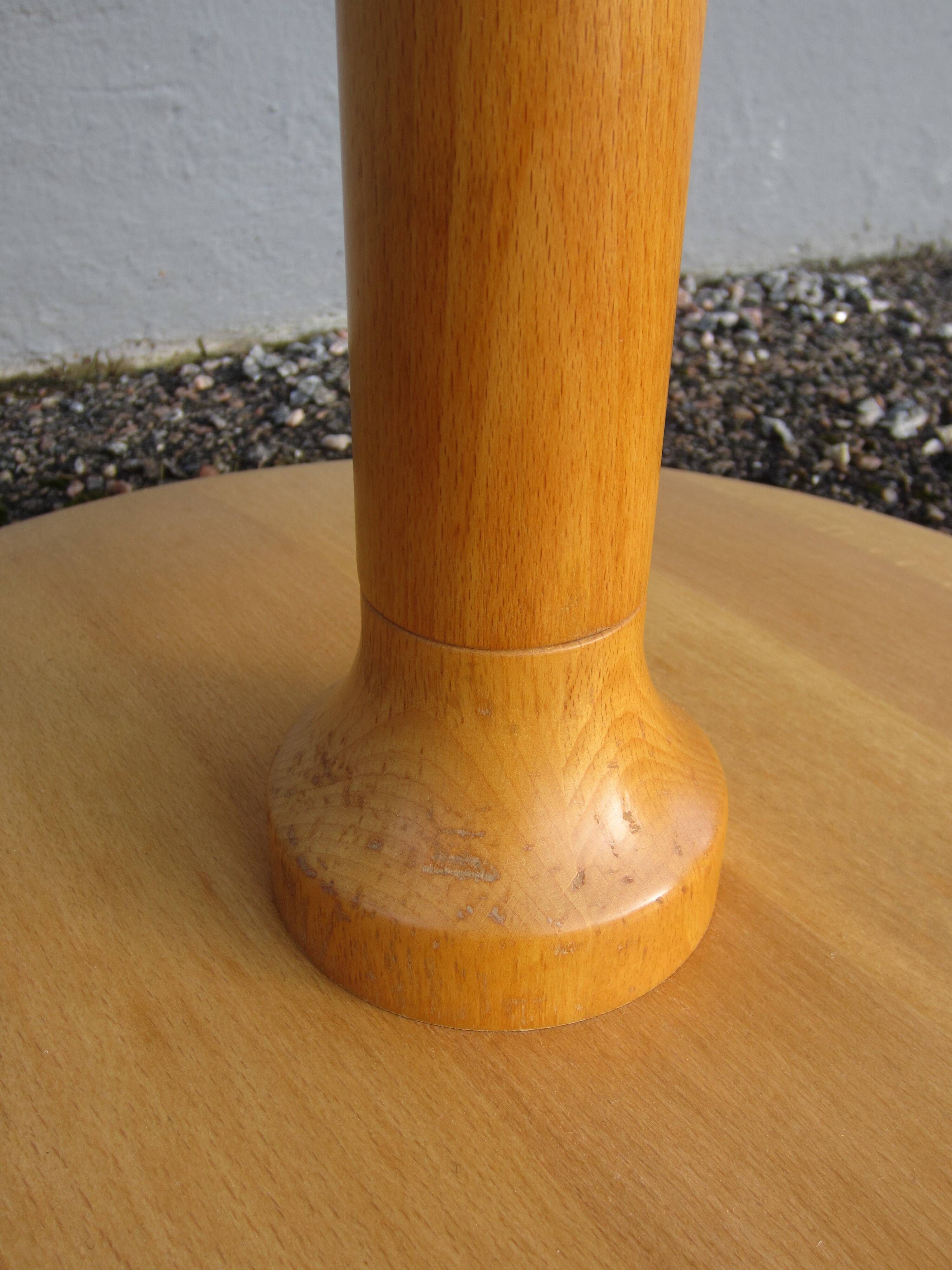 Scandinavian wooden coat rack by Nanna Ditzel