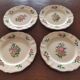 9 dessert plates “Réverbère fin” KG Lunéville