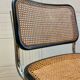 Pair of vintage B32 chairs – caning and chrome