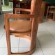 Lot de une table  et 6 fauteuils inspiration Frank Lloyd wright