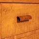 Swedish Art Deco Flame Birch Chest of Drawers