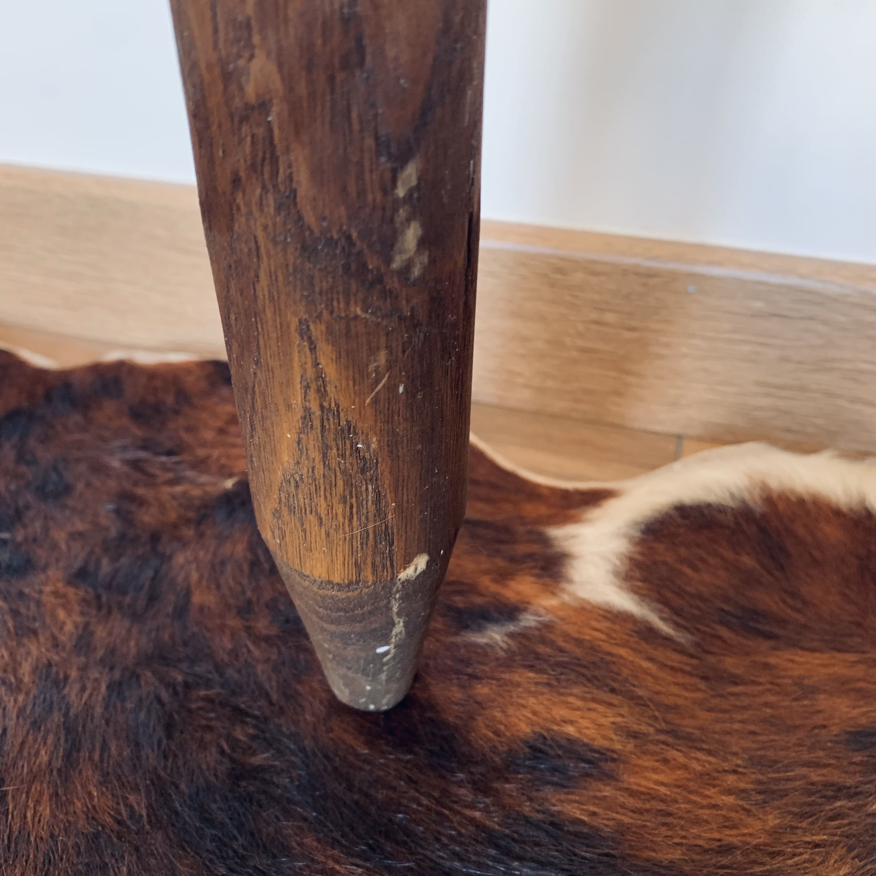 Vintage tripod stool