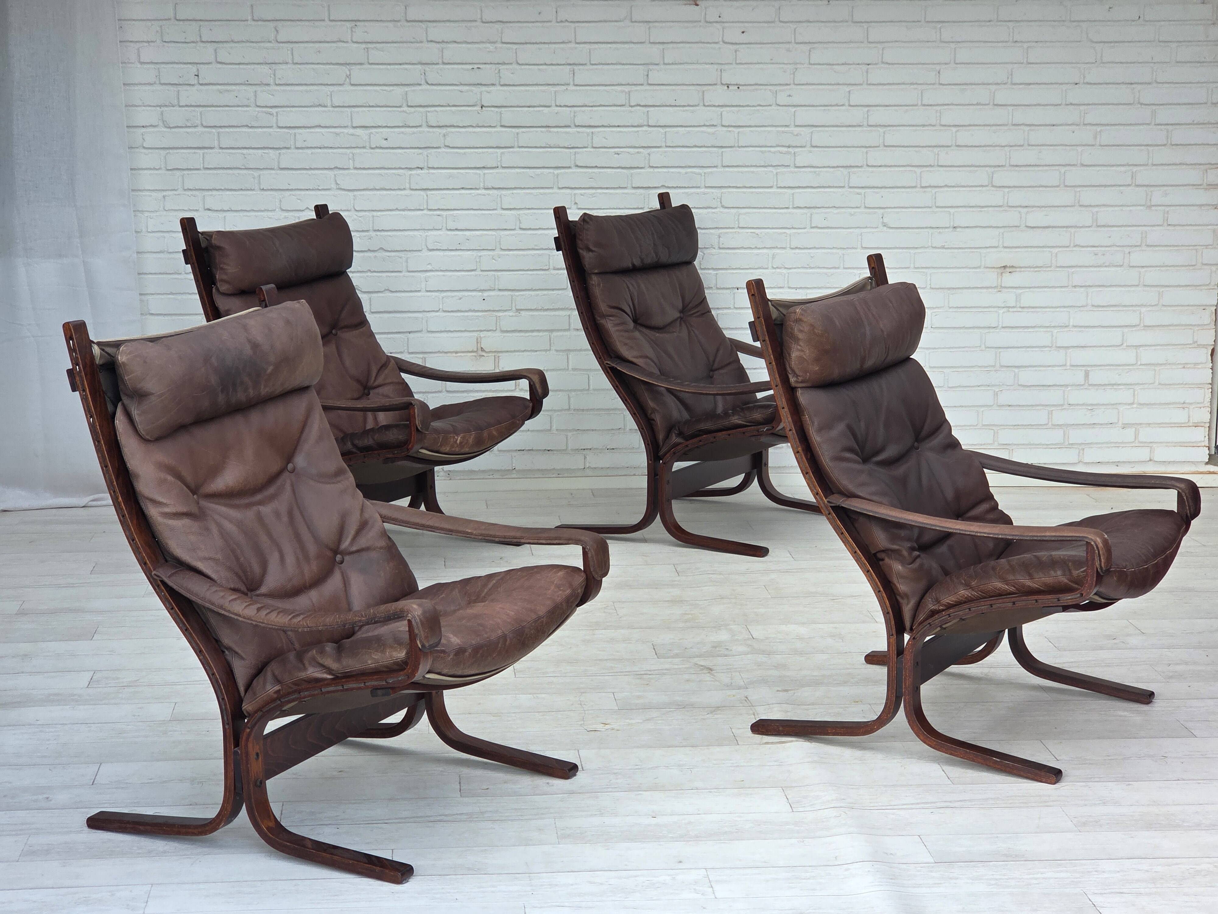 1970s, Norwegian design by Ingmar Relling for Westnofa, model "Siesta".