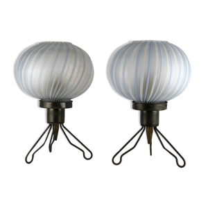 Paire de lampes de table