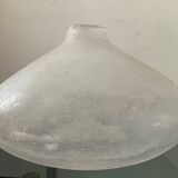 Vase organique « Scavo » vintage pâte de verre
