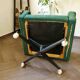 Paire de chaises pivotantes rétro sur roulettes